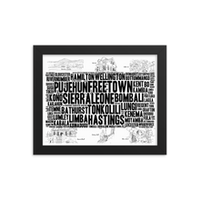 Load image into Gallery viewer, Sierra Leone "Identity" Frame