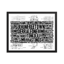 Load image into Gallery viewer, Sierra Leone "Identity" Frame